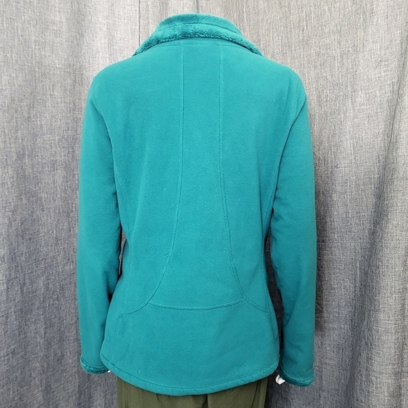 The North Face Morning Glory Fleece Jacket Teal Green Women's M - Picture 5 of 15
